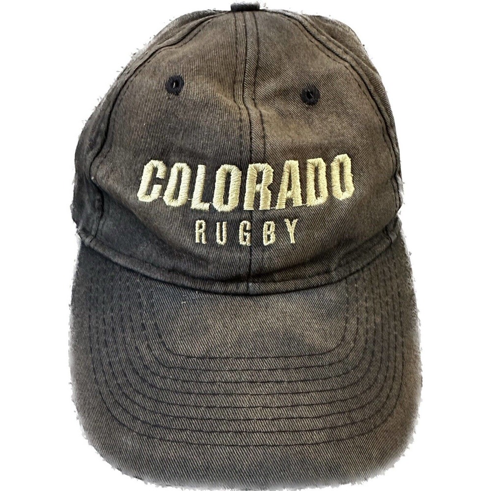 University Colorado CU Buffs Rugby FADED Adjustable Hat